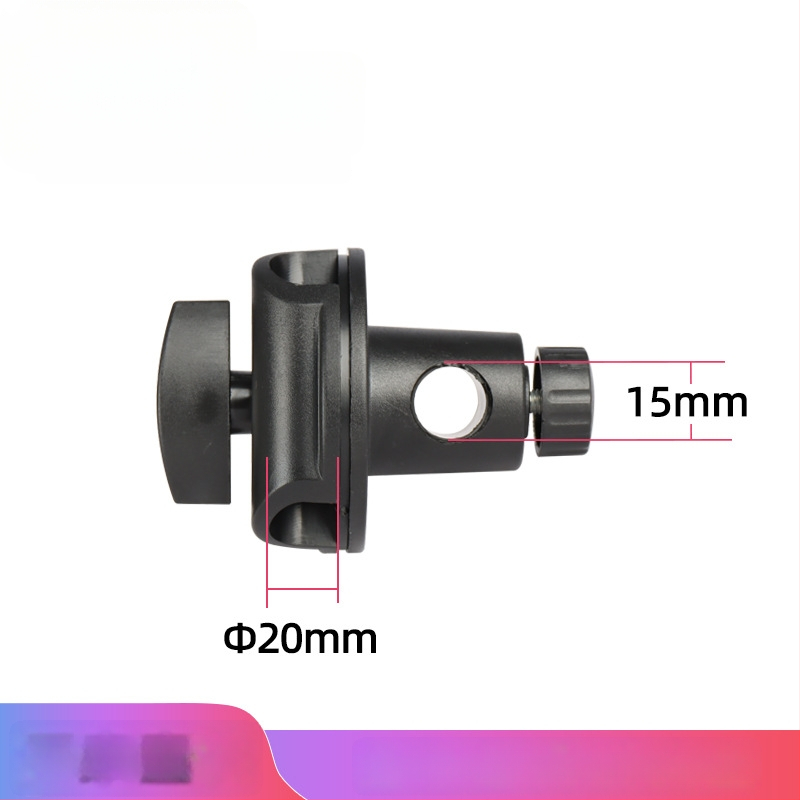 Suport fotografic pentru masă și podea – construcție din plastic și metal, sarcină maximă 6–10 kg, compatibil cu suporturi de podea și masă