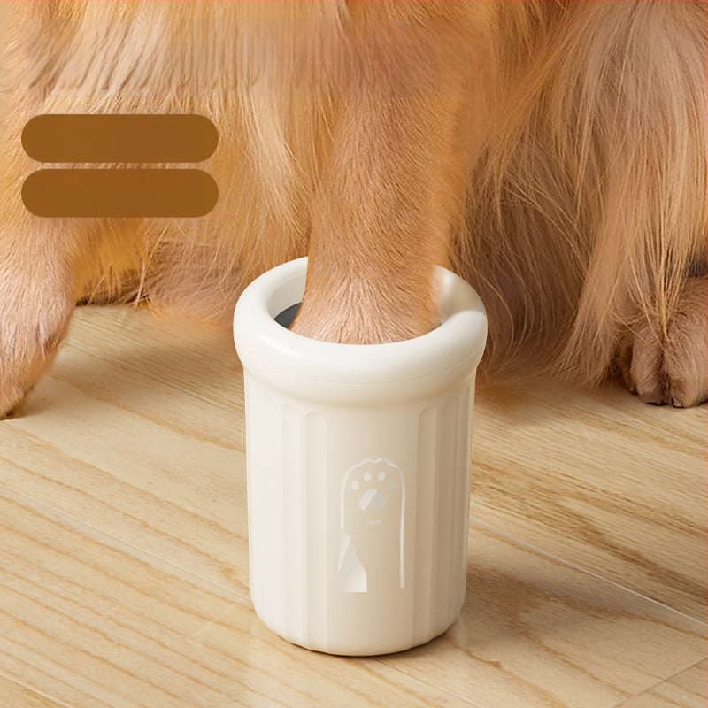 Cana automată de spălat lăbuțe pentru câini, din plastic, brand Wood ding ding, ambalaj de 20 bucăți, potrivit pentru câini