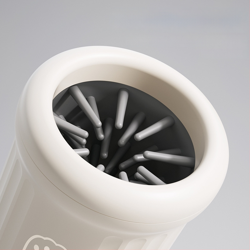 Cana automată de spălat lăbuțe pentru câini, din plastic, brand Wood ding ding, ambalaj de 20 bucăți, potrivit pentru câini