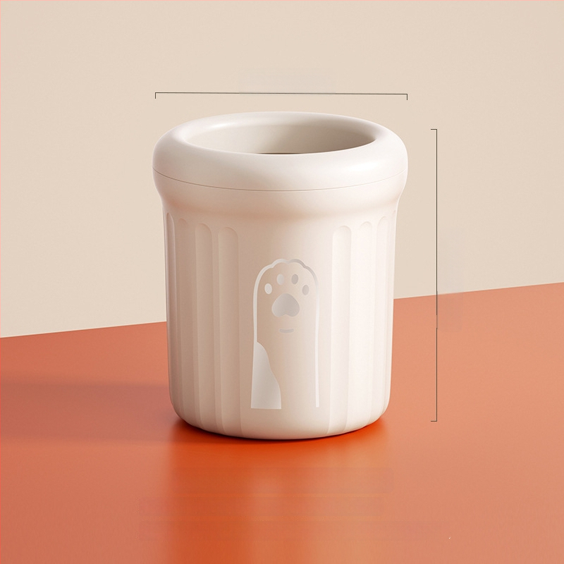 Cana automată de spălat lăbuțe pentru câini, din plastic, brand Wood ding ding, ambalaj de 20 bucăți, potrivit pentru câini