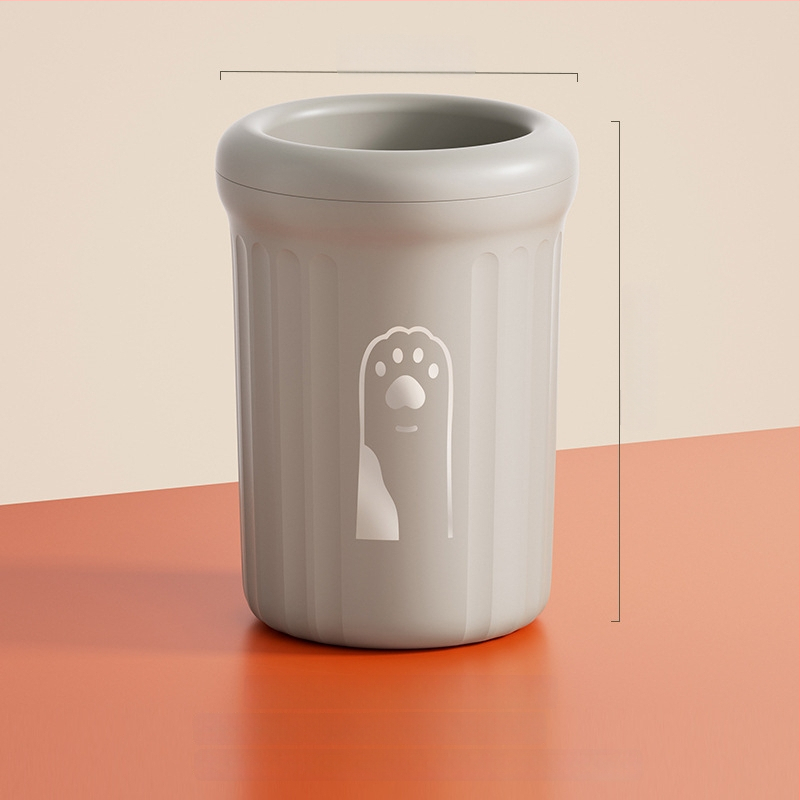 Cana automată de spălat lăbuțe pentru câini, din plastic, brand Wood ding ding, ambalaj de 20 bucăți, potrivit pentru câini