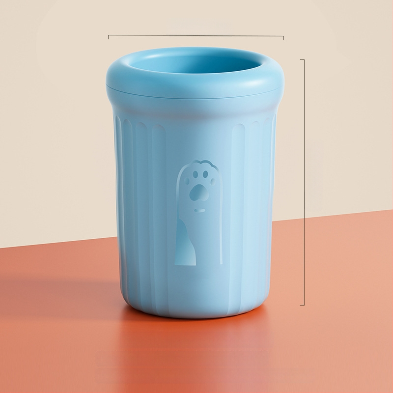 Cana automată de spălat lăbuțe pentru câini, din plastic, brand Wood ding ding, ambalaj de 20 bucăți, potrivit pentru câini