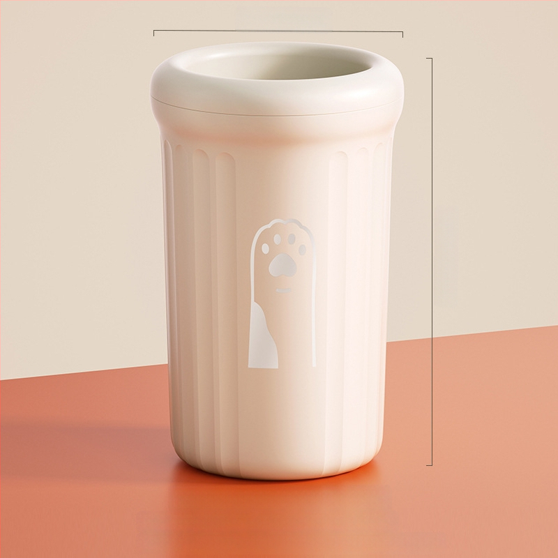 Cana automată de spălat lăbuțe pentru câini, din plastic, brand Wood ding ding, ambalaj de 20 bucăți, potrivit pentru câini