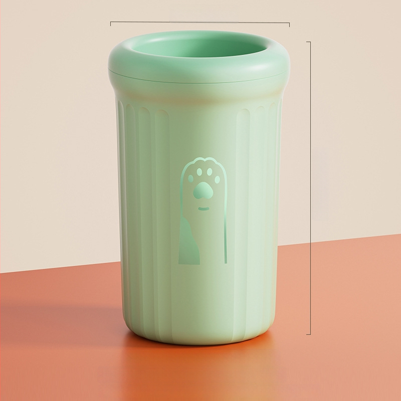 Cana automată de spălat lăbuțe pentru câini, din plastic, brand Wood ding ding, ambalaj de 20 bucăți, potrivit pentru câini