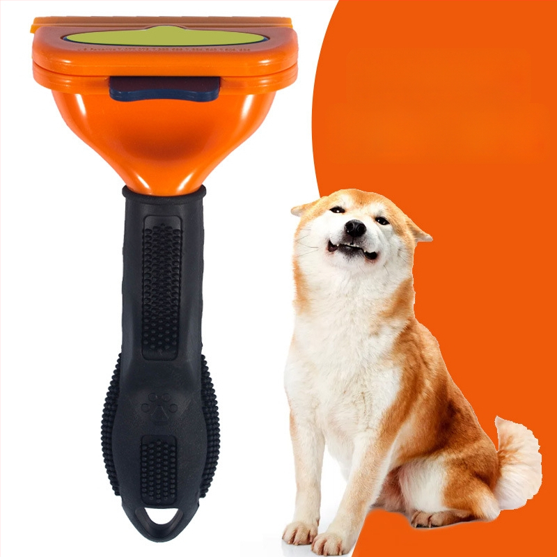 TYRONE Pieptene cu ace pentru pisici și câini — oțel inoxidabil, instrument de îngrijire a blănii, elimină păr liber