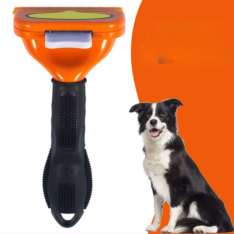 TYRONE Pieptene cu ace pentru pisici și câini — oțel inoxidabil, instrument de îngrijire a blănii, elimină păr liber