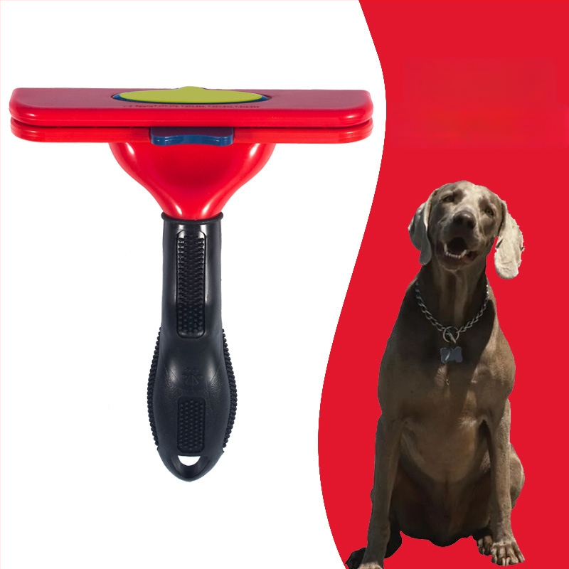 TYRONE Pieptene cu ace pentru pisici și câini — oțel inoxidabil, instrument de îngrijire a blănii, elimină păr liber