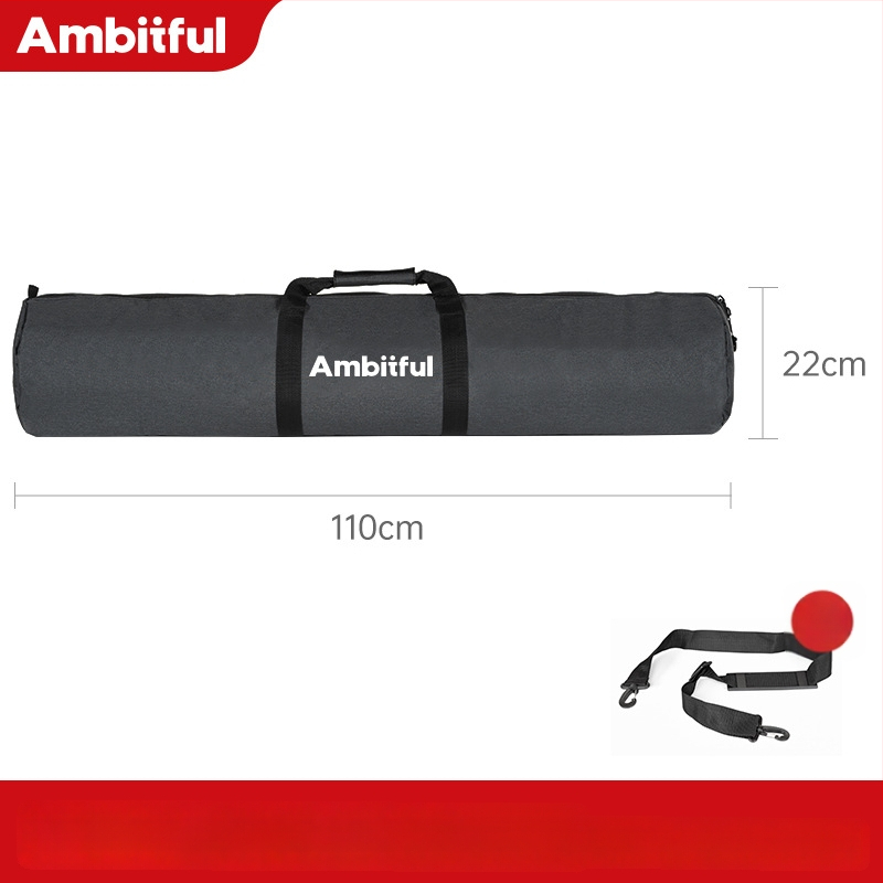 Statīvu soma un lampas statīva soma, uzlabots biezāks un platāks dizains, liela ietilpība, Oxford audums