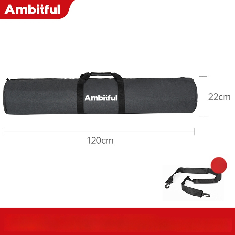 Statīvu soma un lampas statīva soma, uzlabots biezāks un platāks dizains, liela ietilpība, Oxford audums