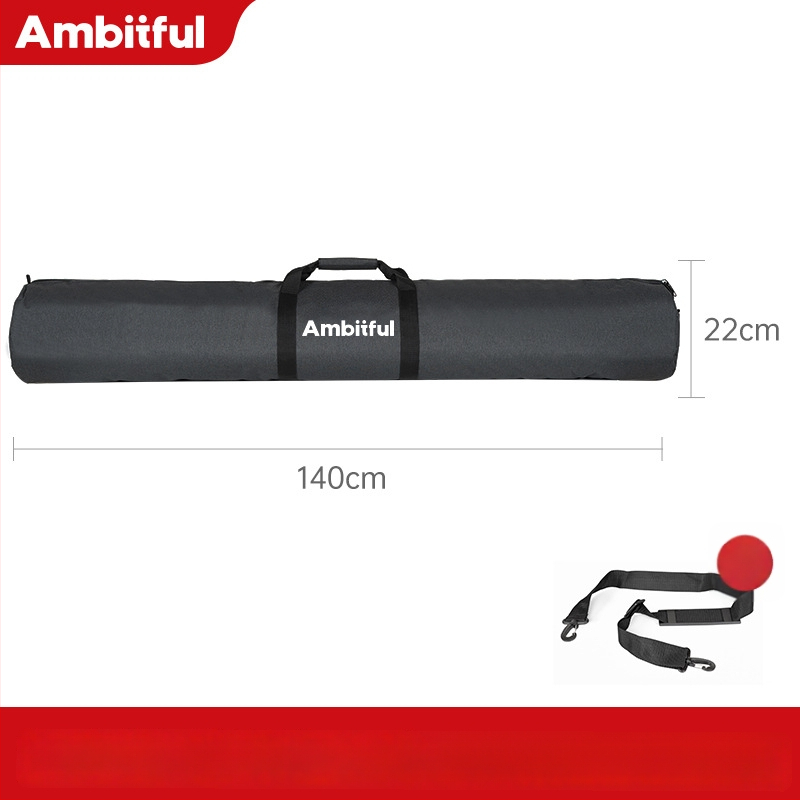 Statīvu soma un lampas statīva soma, uzlabots biezāks un platāks dizains, liela ietilpība, Oxford audums