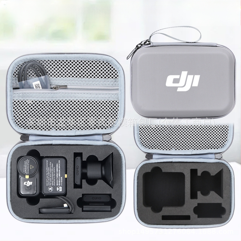 Osmo Nano akcijas kameras uzglabāšanas soma – PU materiāls, 166 g, saderīga ar Osmo Nano