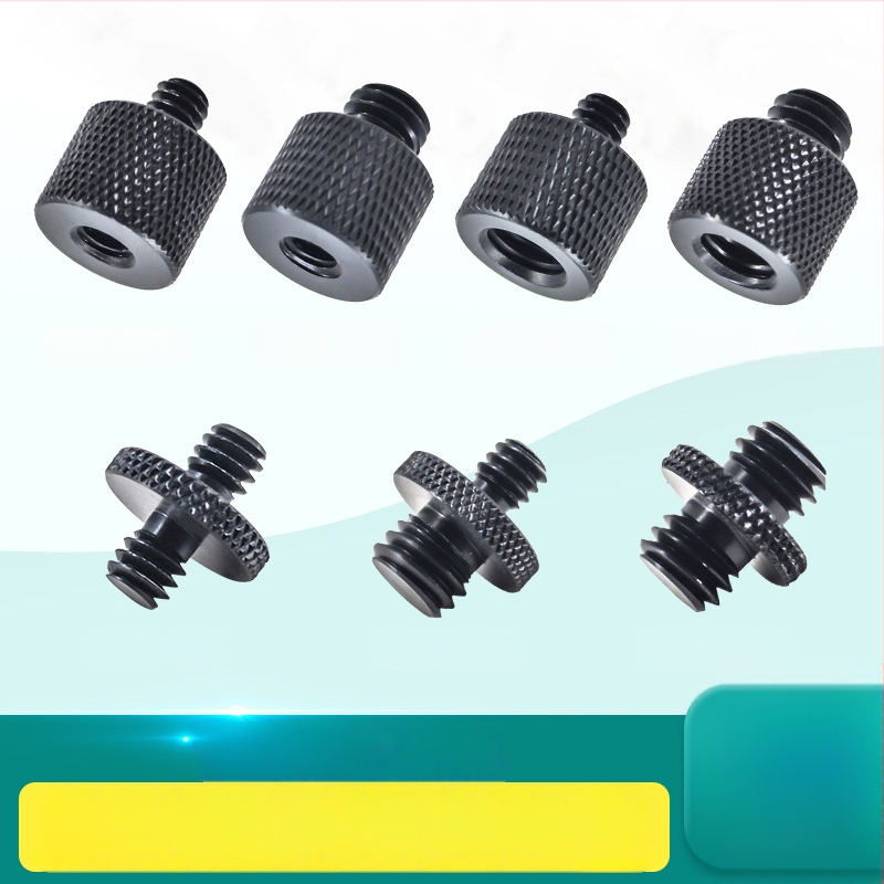 Șurub pentru cameră, convertor 1/4, aliaj de aluminiu, capacitate de încărcare 2–5 kg, greutate 0,0084 kg