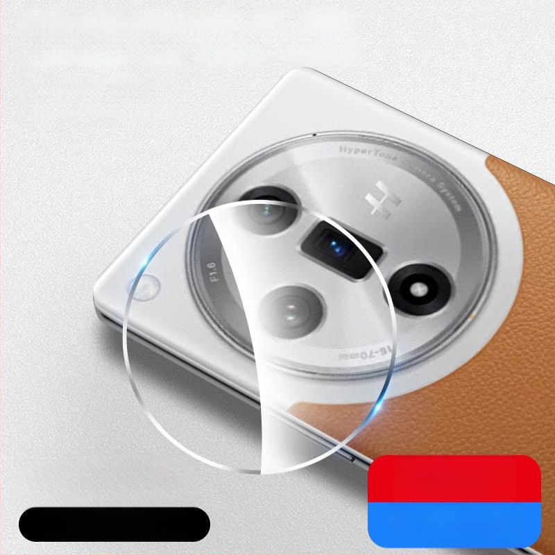 Aizsargfilms no kalta stikla objektīvam Oppo Find X8 Pro / Find X8S / Find X7 – HD skaidrība, objektīva aizsardzība