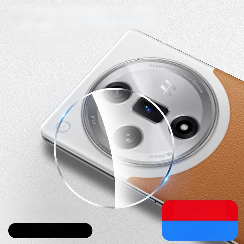 Aizsargfilms no kalta stikla objektīvam Oppo Find X8 Pro / Find X8S / Find X7 – HD skaidrība, objektīva aizsardzība