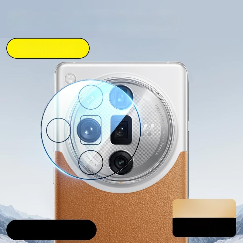 Aizsargfilms no kalta stikla objektīvam Oppo Find X8 Pro / Find X8S / Find X7 – HD skaidrība, objektīva aizsardzība