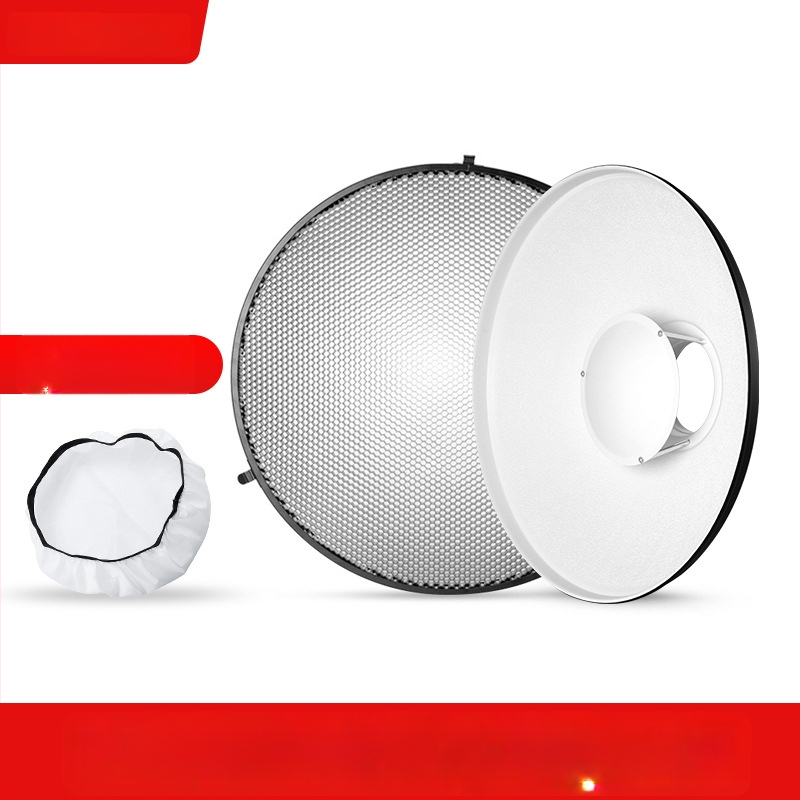 Radome cu plasă hexagonală, acoperire din țesătură pentru iluminat de studio, aliaj de aluminiu