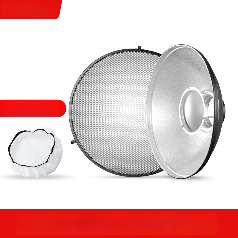 Radome cu plasă hexagonală, acoperire din țesătură pentru iluminat de studio, aliaj de aluminiu