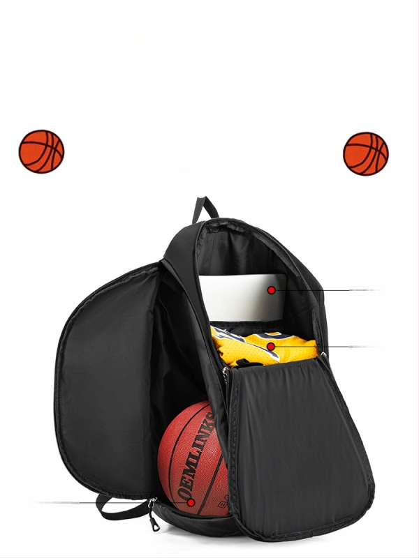 Sepwolf rucsac sport impermeabil pentru baschet și fotbal, material Oxford, unisex, pentru drumeții montane și activități în aer liber