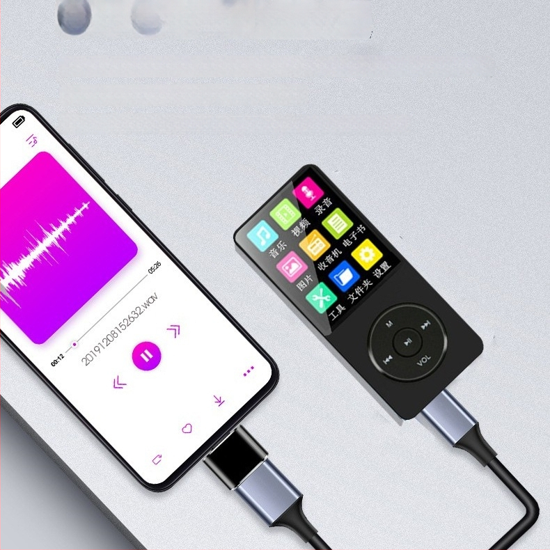 Studentska verzija kompaktni prijenosni MP3/MP4/MP5 player sa utorom za karticu i vanjskim zvučnikom