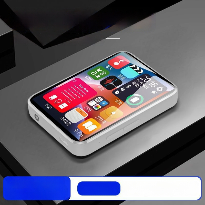 MP4/MP3 mūzikas atskaņotājs ar skārienjūgu un Bluetooth – ārkārtīgi plāns, lasīšanai romānu