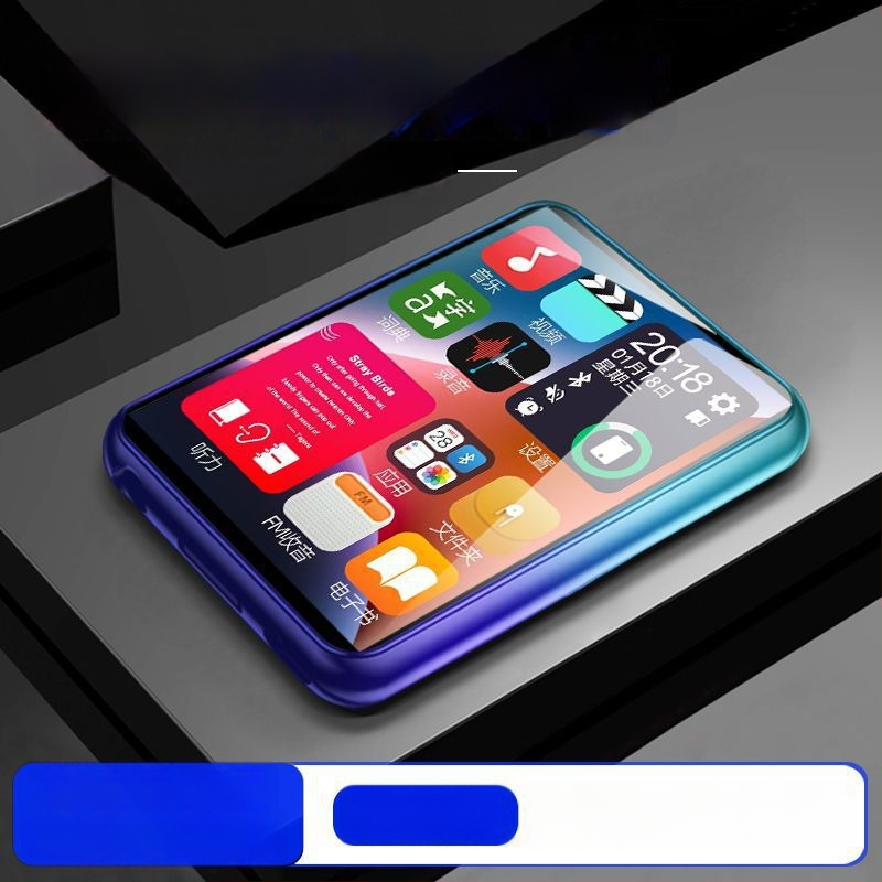 MP4/MP3 mūzikas atskaņotājs ar skārienjūgu un Bluetooth – ārkārtīgi plāns, lasīšanai romānu