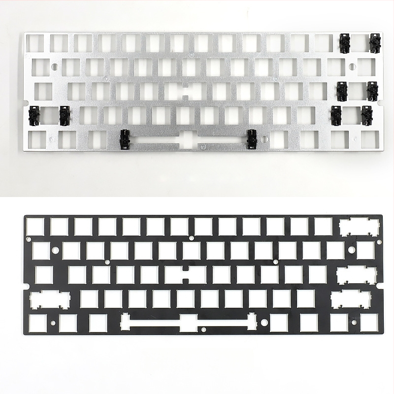 Jiadalong prozirno kućište tipkovnice, komplet s ekološkim PCB unutarnjim slojem za mehaničke tipkovnice