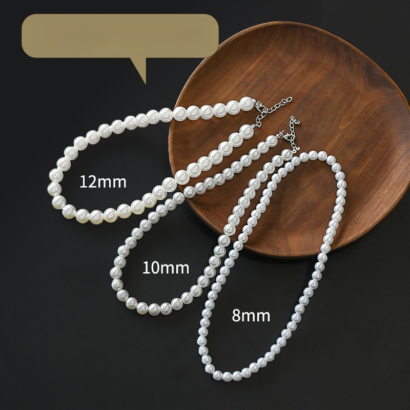 Gyerekeknek szóló gyöngy nyaklánc, rajzfilmfigurás stílus, golyós lánccal, 3-10 évesek, 2025 nyár