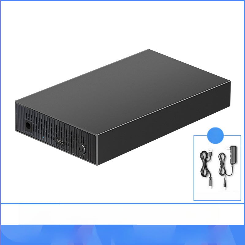 SATA kietojo disko korpusas, aliuminio lydinys, stalinis išorinis USB 3.0/Type-C, iki 18 TB, modelis ZZUC-111