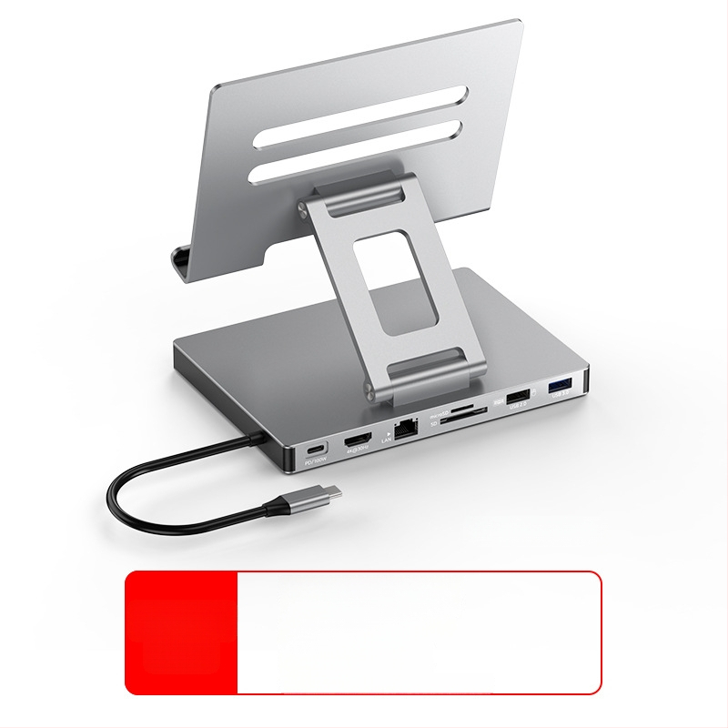 Lan Shuo USB-C docking stanica od aluminijskog legura, HDMI 2.0 i Gigabit Ethernet, 5Gbps