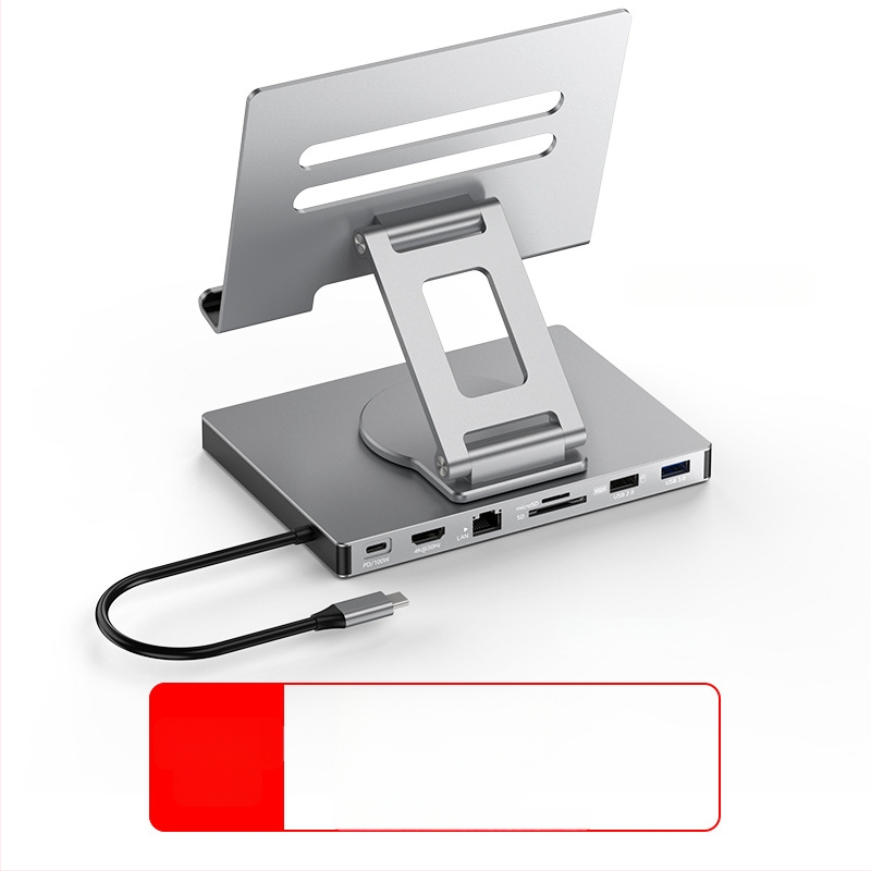 Lan Shuo USB-C docking stanica od aluminijskog legura, HDMI 2.0 i Gigabit Ethernet, 5Gbps