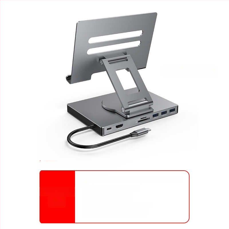 Lan Shuo USB-C docking stanica od aluminijskog legura, HDMI 2.0 i Gigabit Ethernet, 5Gbps