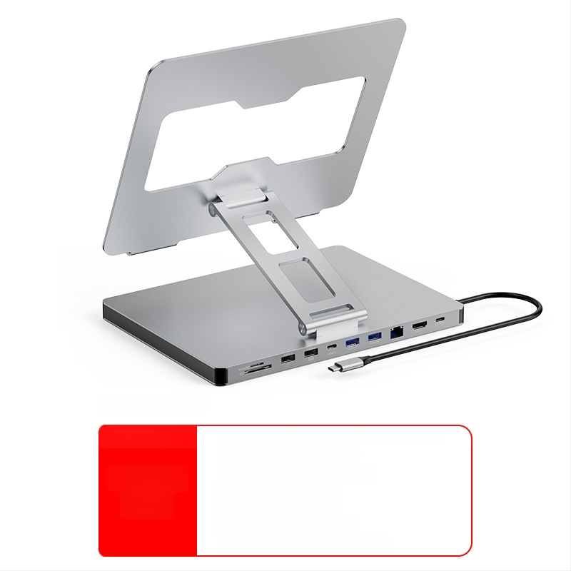Lan Shuo USB-C docking stanica od aluminijskog legura, HDMI 2.0 i Gigabit Ethernet, 5Gbps