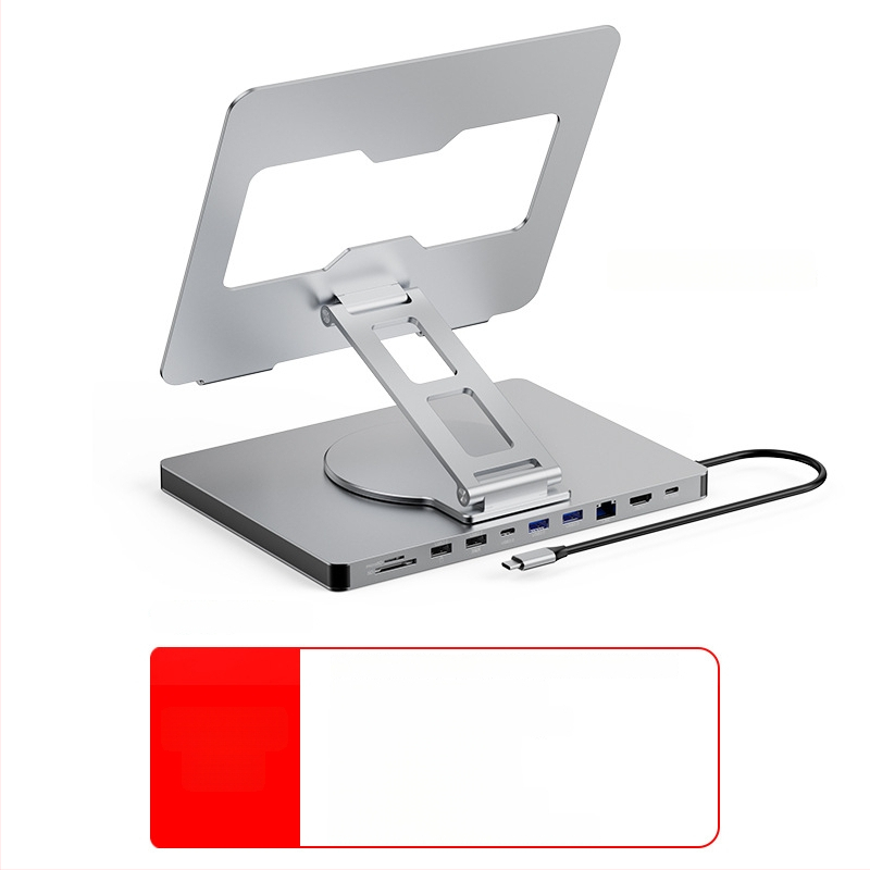 Lan Shuo USB-C docking stanica od aluminijskog legura, HDMI 2.0 i Gigabit Ethernet, 5Gbps