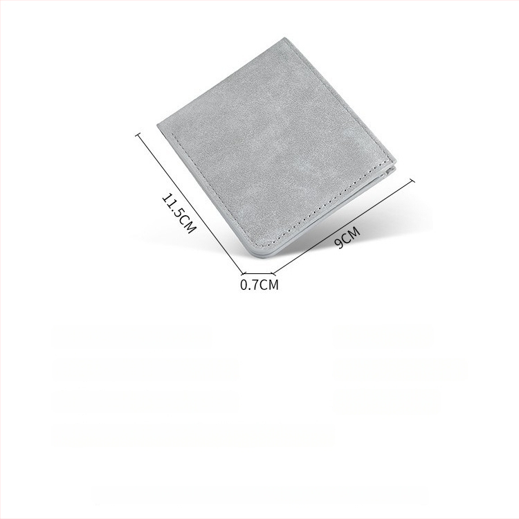 Portfelis su integruotu kortelių dėklu, PU dirbtinė oda, didelė kortelių talpa, verslo stilius