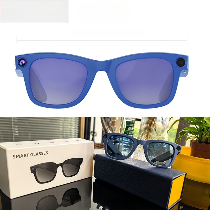 Ochelari inteligenți G300 cu cameră 8MP, 32GB stocare, 4GB RAM, baterie 220mAh, greutate 46g, montare pe cap, traducere AI și asistent vocal