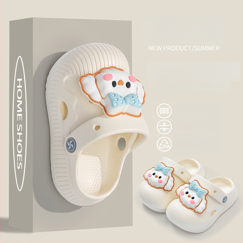 Sandale Crocs din EVA pentru copii, unisex, vârste 1-3 și 4-6 ani, fără căptușeală, Primăvara 2025