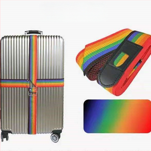 Ζώνη στήριξης αποσκευών από PU, παχύτερη, ρυθμιζόμενη, διασταυρούμενη ενίσχυση