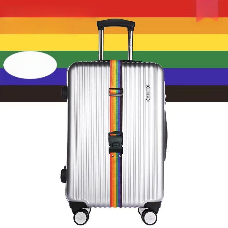 Ζώνη στήριξης αποσκευών από PU, παχύτερη, ρυθμιζόμενη, διασταυρούμενη ενίσχυση