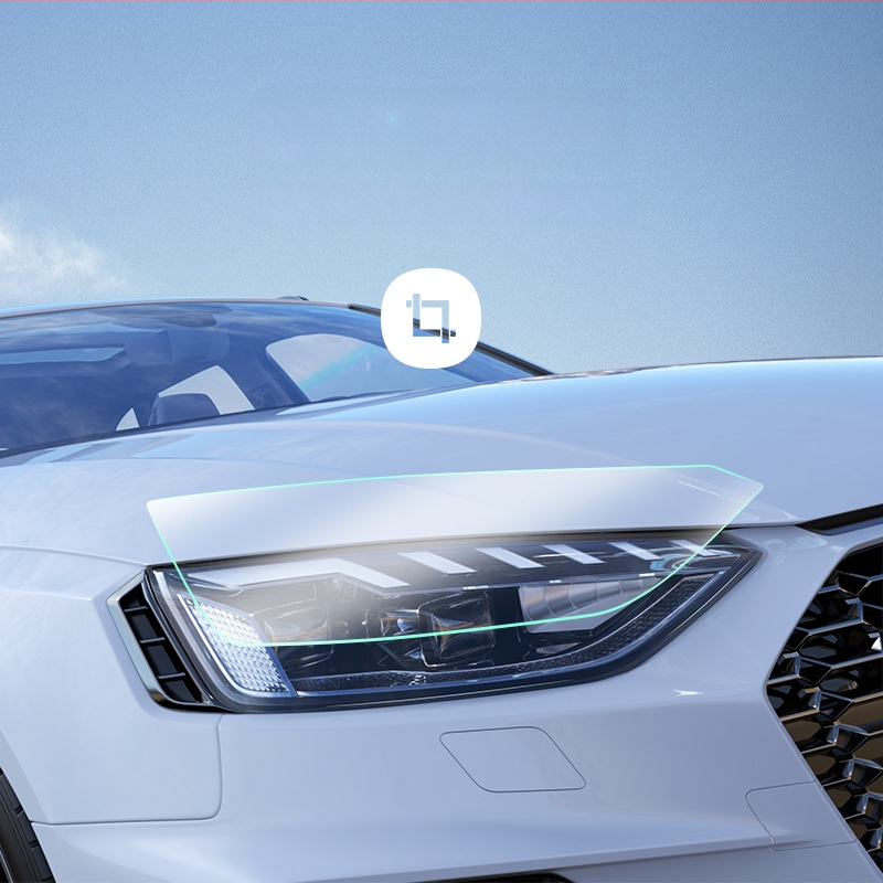 Automašīnas priekšējā luktura plēves uzlikšana Toyota Camry, Highlander, RAV4, CHR, Land Cruiser | Hidrogeliska filma | Zīmols: QiuYiming