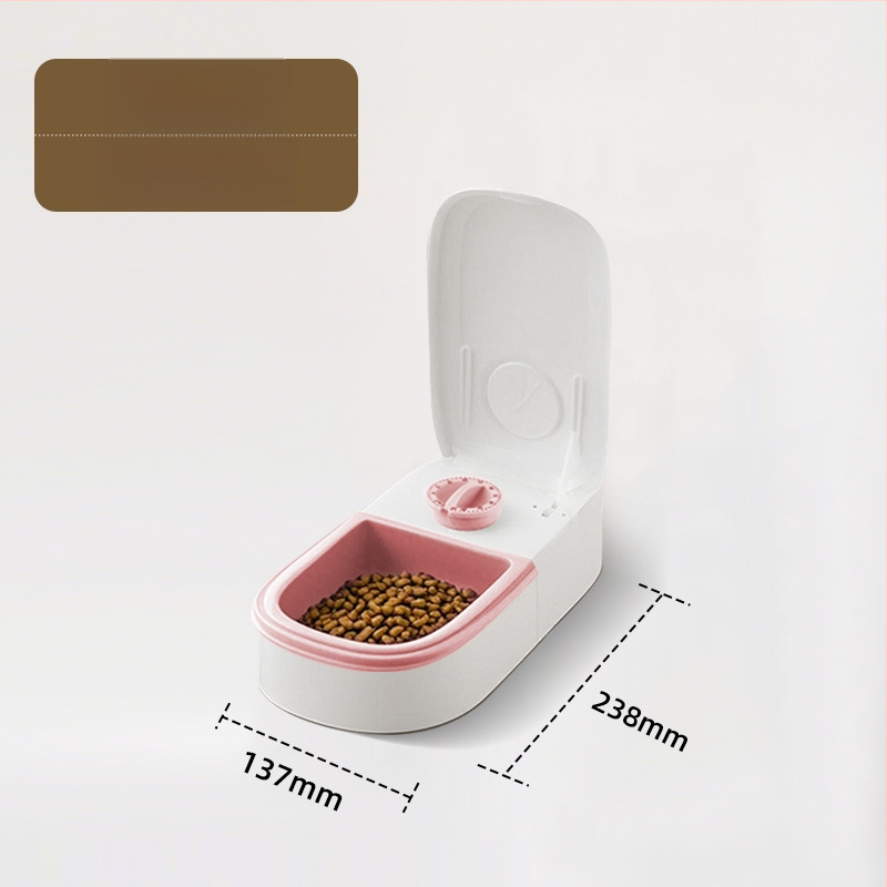 Автоматичен подавач за домашни любимци сензорно отваряне на капака и таймер за свежест, керамична купа; модел Timing sensor, тегло 500 g, без управление чрез приложение