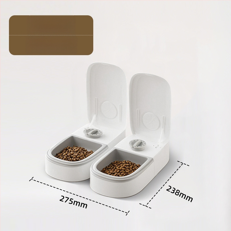 Автоматичен подавач за домашни любимци сензорно отваряне на капака и таймер за свежест, керамична купа; модел Timing sensor, тегло 500 g, без управление чрез приложение