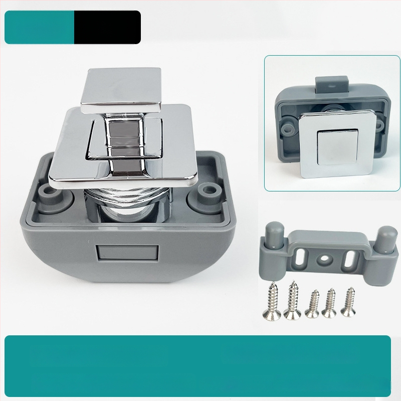 Nauja serija: RV mygtukinė spyna baldams ir jahtos sieniniams spintelėms — cinko lydinys, be rankenos, užrakto cilindras