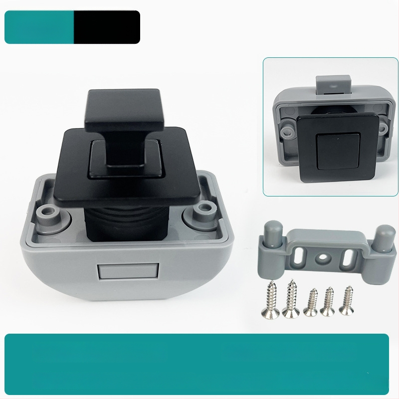 Nauja serija: RV mygtukinė spyna baldams ir jahtos sieniniams spintelėms — cinko lydinys, be rankenos, užrakto cilindras