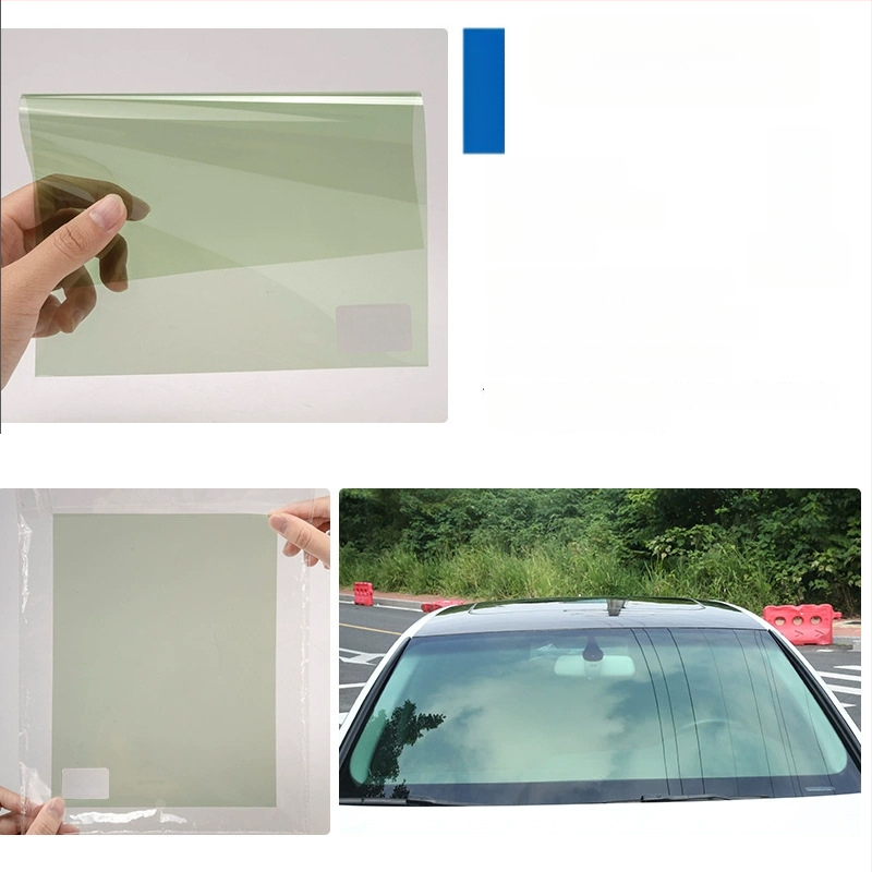 Transportlīdzekļa siltumizolācijas plēve - PET, gaismas caurlaidība 5-80%, siltuma izolācija 60%, UV aizsardzība 99%