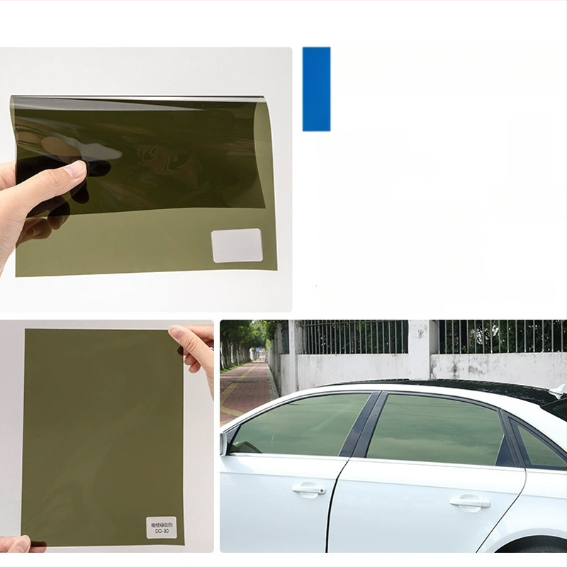 Transportlīdzekļa siltumizolācijas plēve - PET, gaismas caurlaidība 5-80%, siltuma izolācija 60%, UV aizsardzība 99%