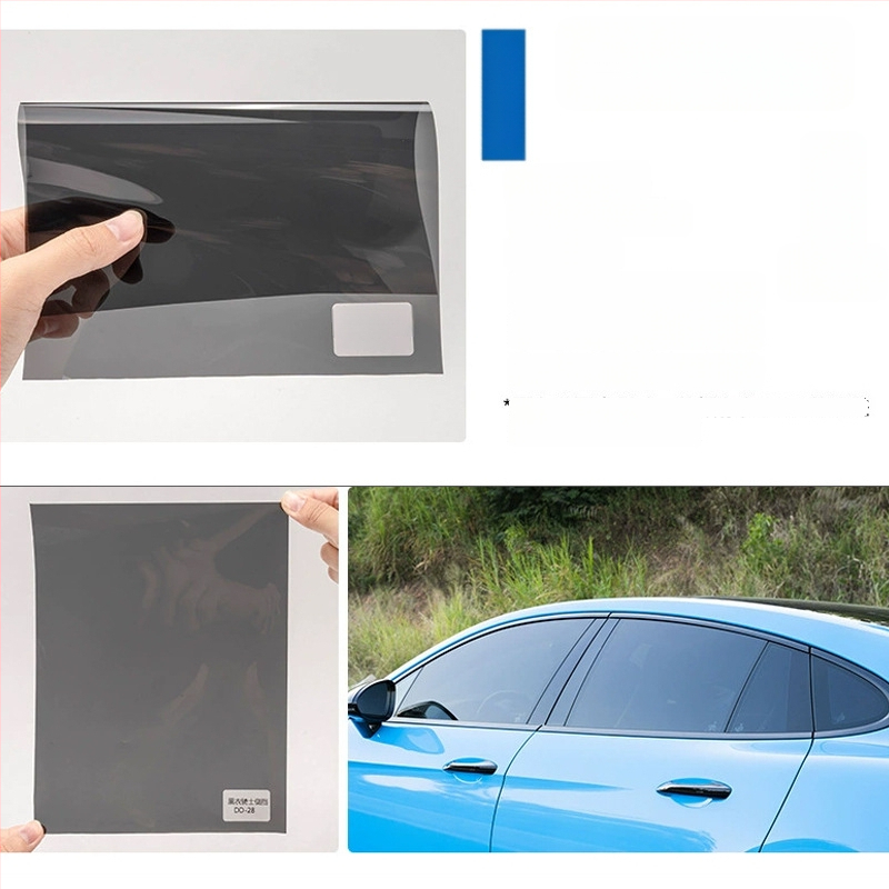 Transportlīdzekļa siltumizolācijas plēve - PET, gaismas caurlaidība 5-80%, siltuma izolācija 60%, UV aizsardzība 99%