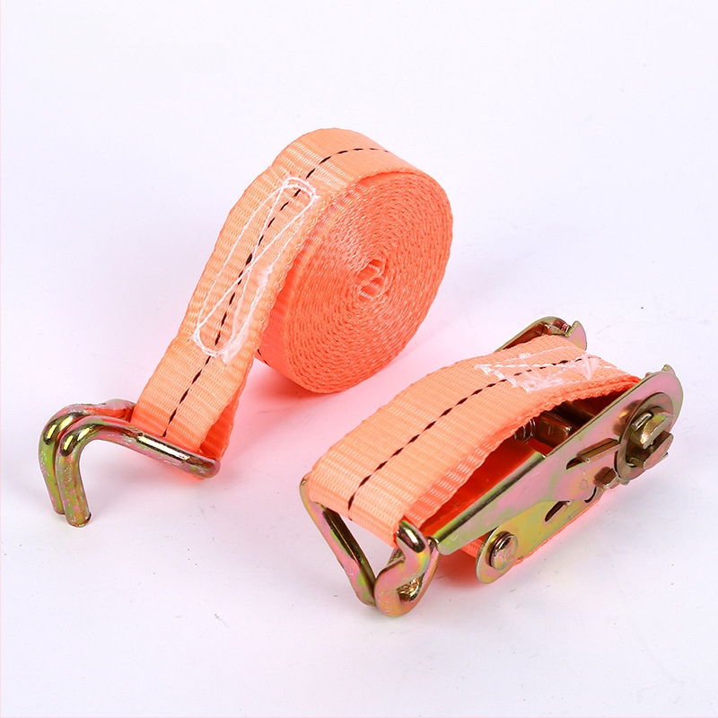 Ταινία στερέωσης εμπορευμάτων από πολυεστέρα με διπλό γάντζο, για μεταφορές και ασφάλιση φορτίου, χωρητικότητα 800 кг