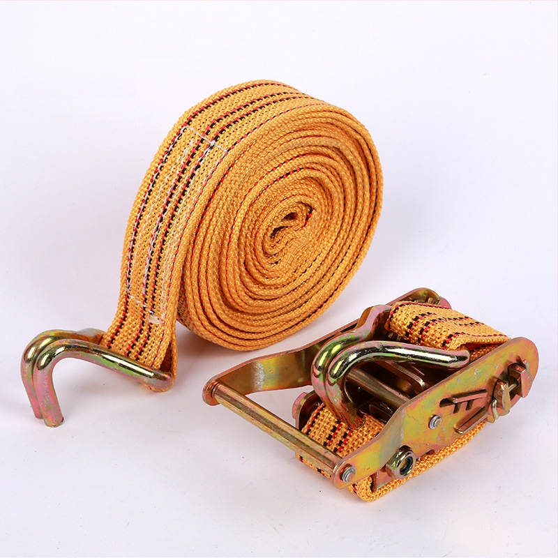 Ταινία στερέωσης εμπορευμάτων από πολυεστέρα με διπλό γάντζο, για μεταφορές και ασφάλιση φορτίου, χωρητικότητα 800 кг