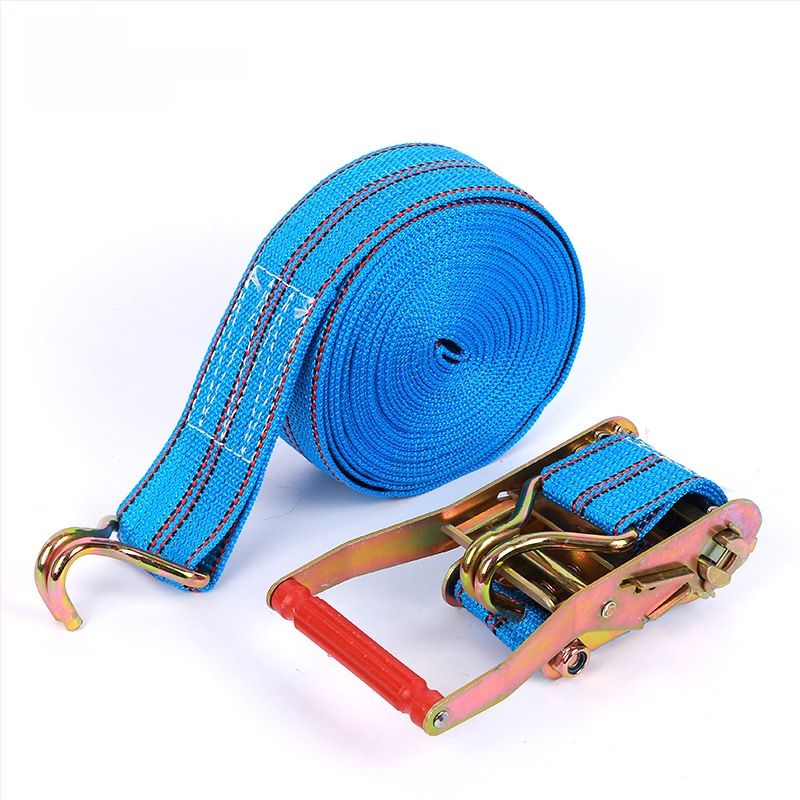 Ταινία στερέωσης εμπορευμάτων από πολυεστέρα με διπλό γάντζο, για μεταφορές και ασφάλιση φορτίου, χωρητικότητα 800 кг