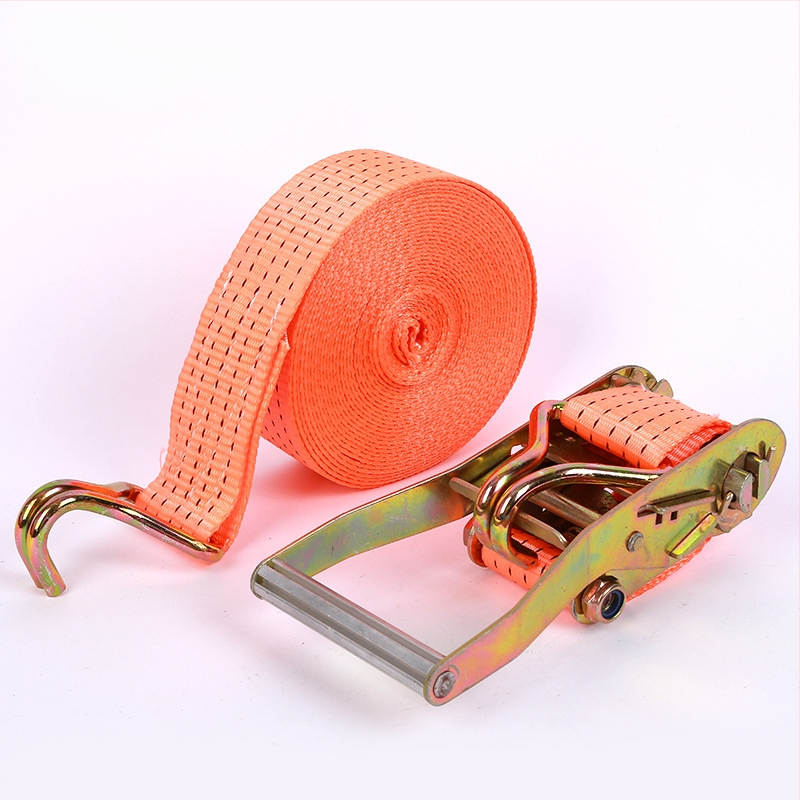 Ταινία στερέωσης εμπορευμάτων από πολυεστέρα με διπλό γάντζο, για μεταφορές και ασφάλιση φορτίου, χωρητικότητα 800 кг